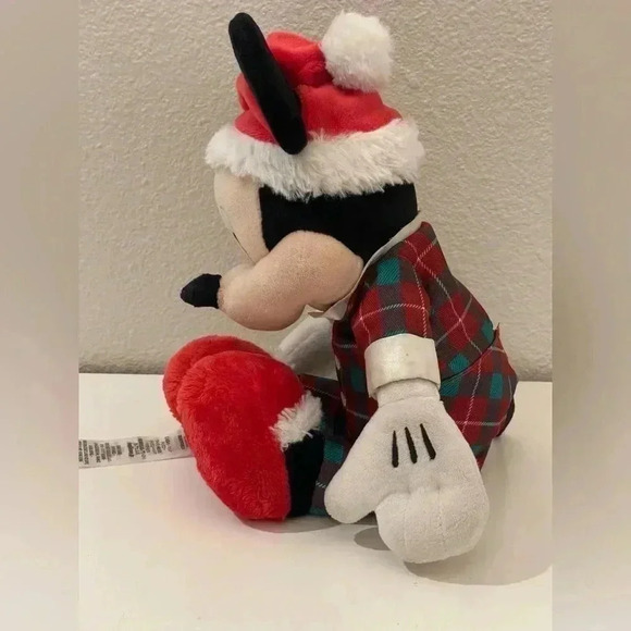 Disney Store Christmas Holiday Mickey Mouse Collectable Plush Decoration - Picture 4 of 9